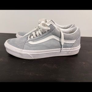 Blue Pig Suede OLD SKOOL Vans sz M/8 W/9.5